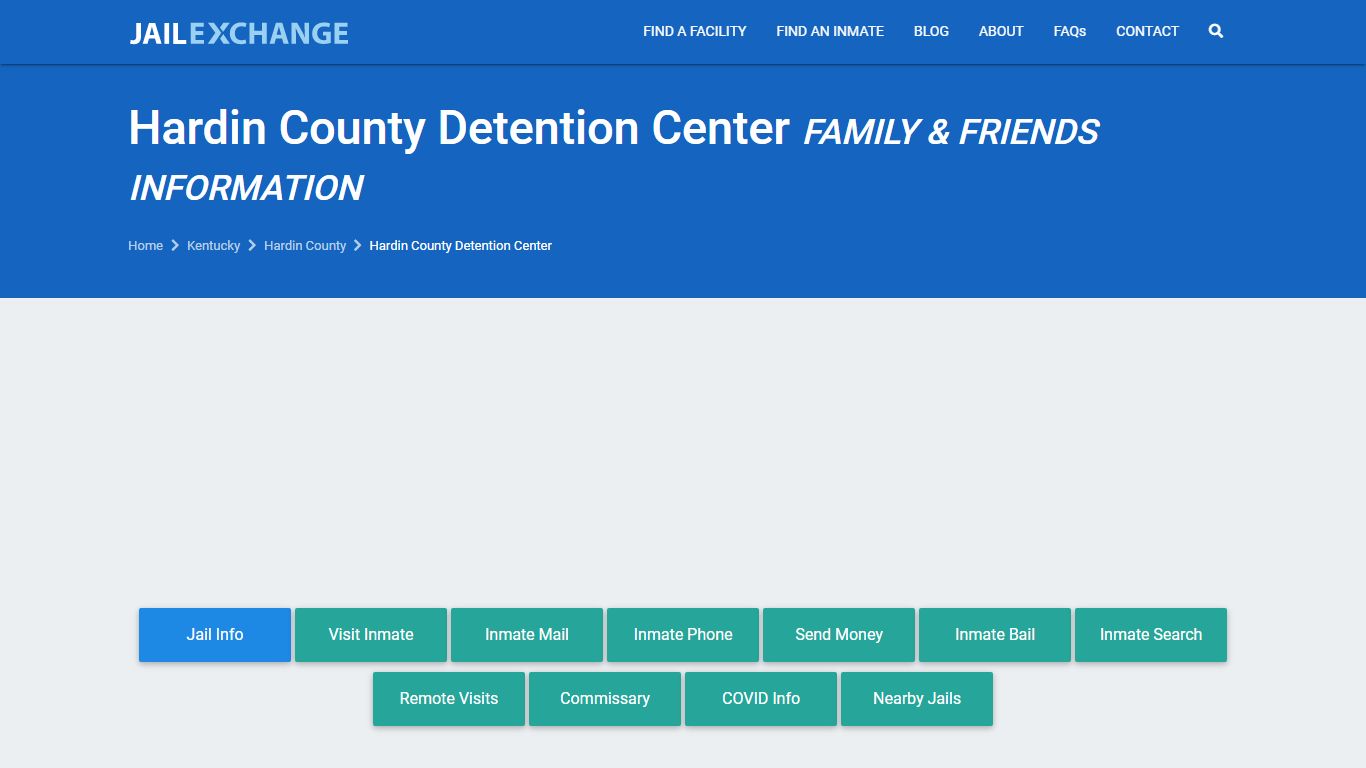 Hardin County Detention Center KY | Booking, Visiting, Calls, Phone